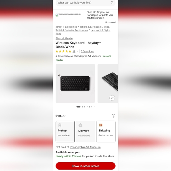 Hey Day Compact wireless keyboard - Picture 2 of 2